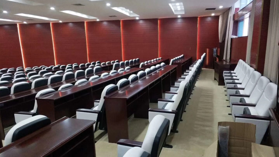 佛山会议厅座椅和报告厅座椅安装方法